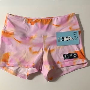 FLEO PINK/ORANGE SHORTS